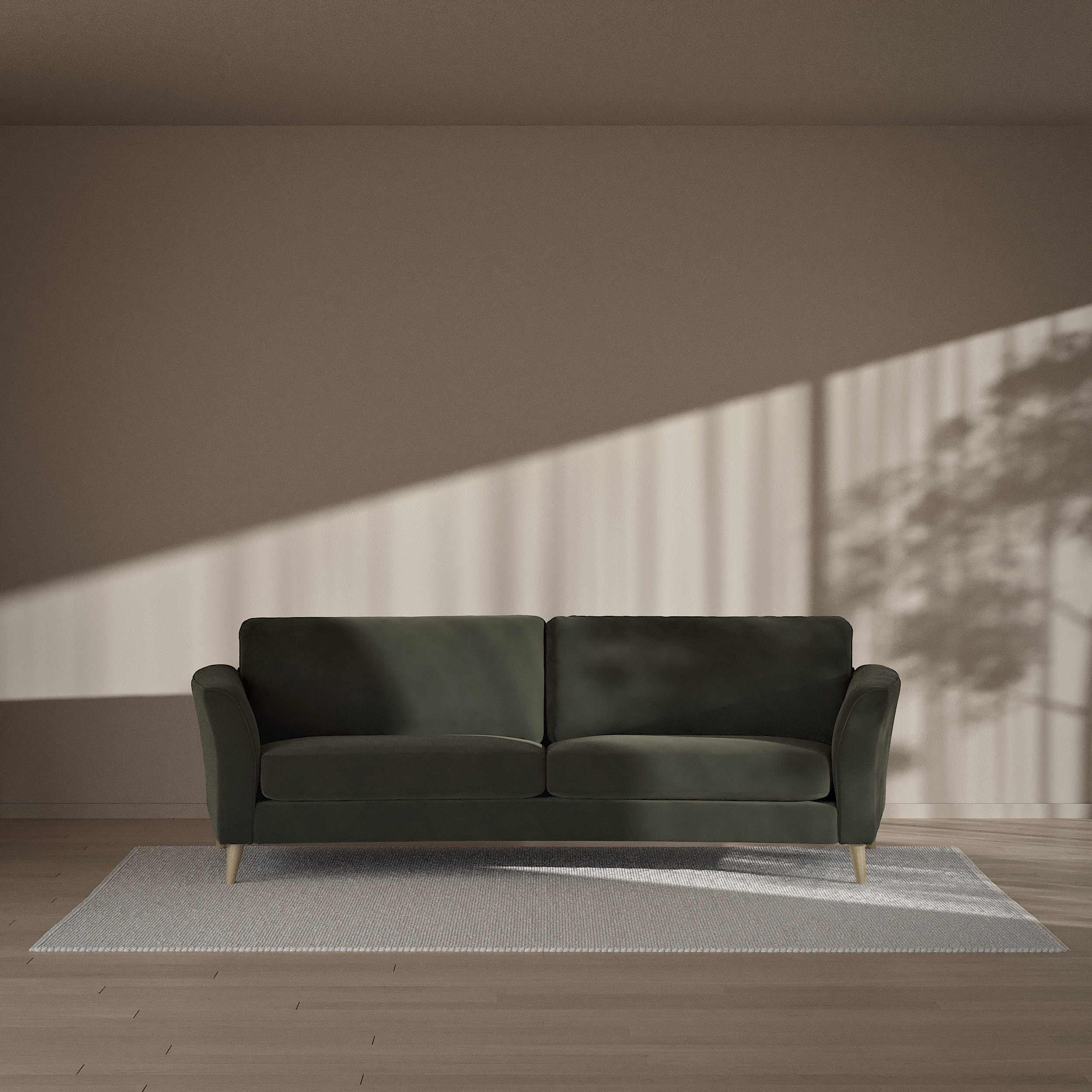 Bridge - 3-sits soffa svängd - inspiration