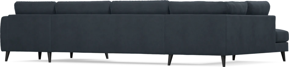 Bridge - 3-sits soffa med divan vänster och schäslong höger - Blå