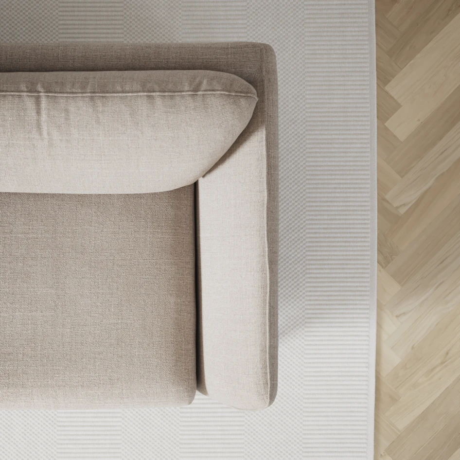 Madison - 2-sits soffa med divan vänster och schäslong höger - Beige