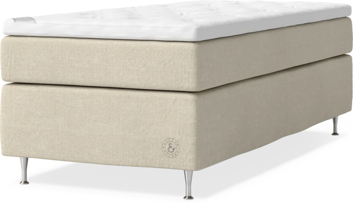 Cape Farewell Comfort, Kontinentalsäng, enkelsäng med bäddmadrass och sängben