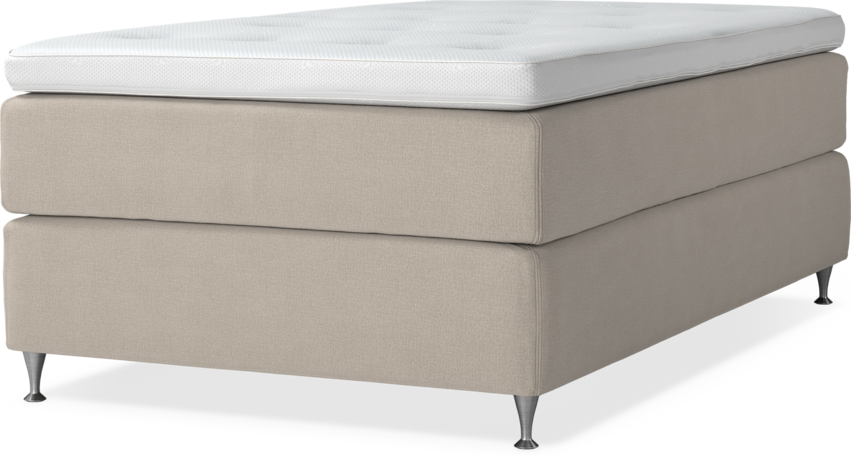 Delux Exclusive - Kontinentalsäng, enkelsäng 120 cm med bäddmadrass