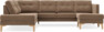 Rio - 3-sits soffa med divan vänster och schäslong höger - Beige