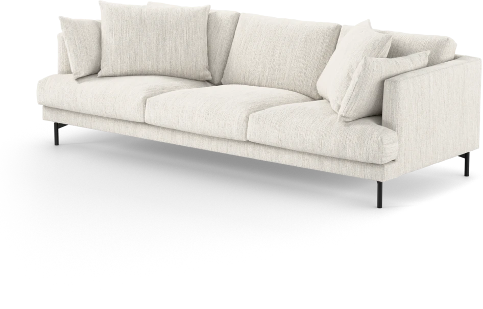 Harper - 4-sits soffa - Vit
