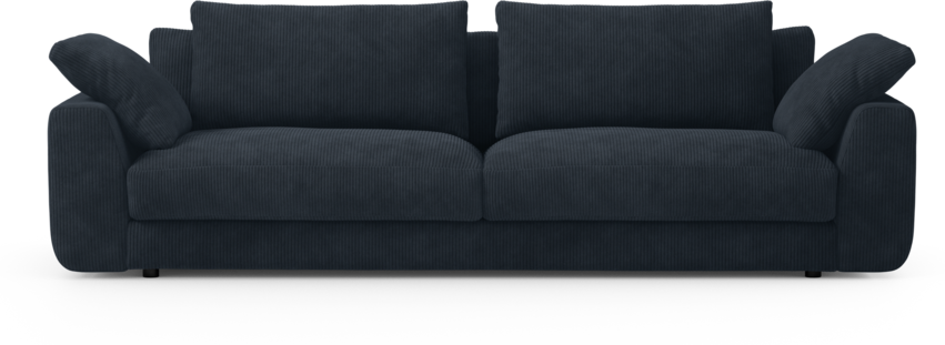 Amie - 4-sits soffa - Blå