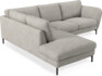 Madison Lux - 2-sits soffa med divan vänster - Vit
