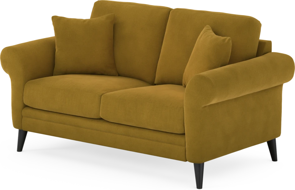 Eden - 2-sits soffa - Gul
