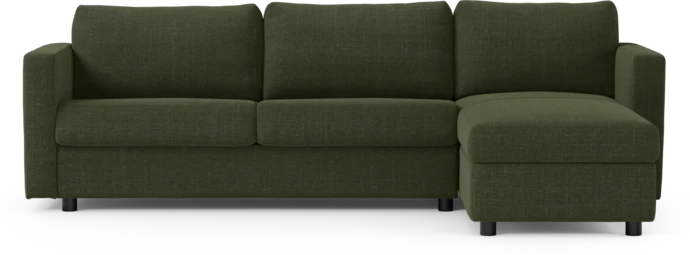 Lindö, Bäddsoffa 2,5-sits med schäslong, vändbar