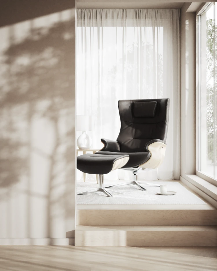 Afterwork - Fåtölj och fotpall - inspiration
