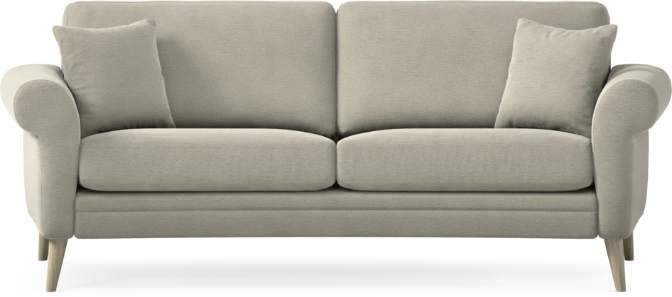 Eden - 2,5-sits soffa svängd - Brun