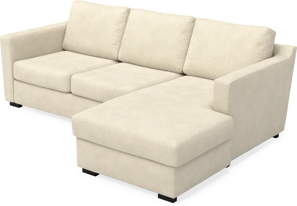 Friday - 3-sits soffa med schäslong höger - Beige