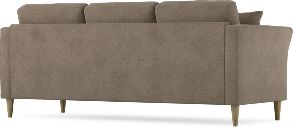Eden - 3-sits soffa - Brun