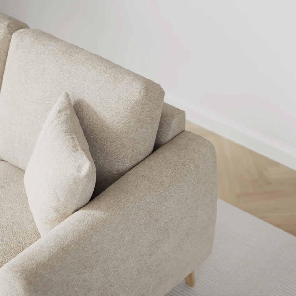 Eden - 3-sits soffa - Beige