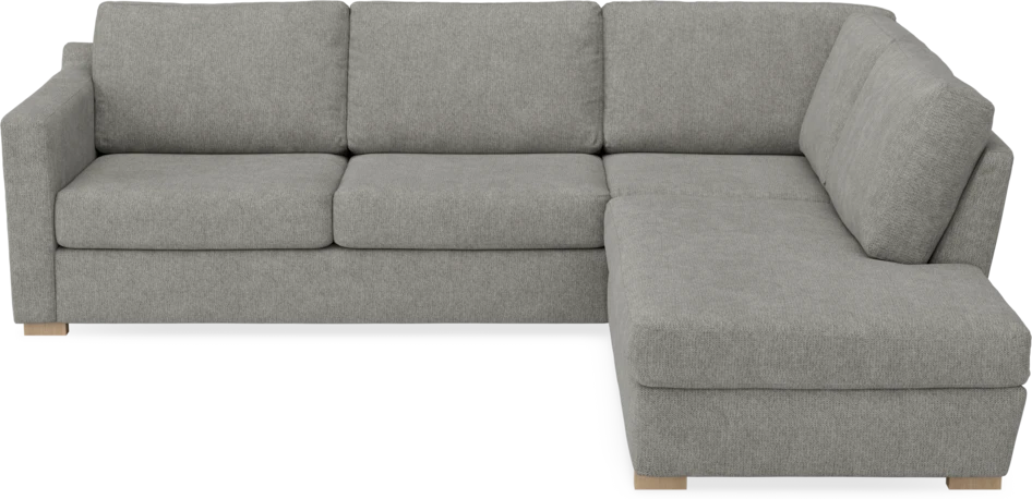 Friday - 2,5-sits soffa med divan höger - Grå