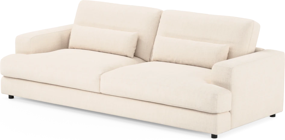 Noma - 4-sits soffa - Vit