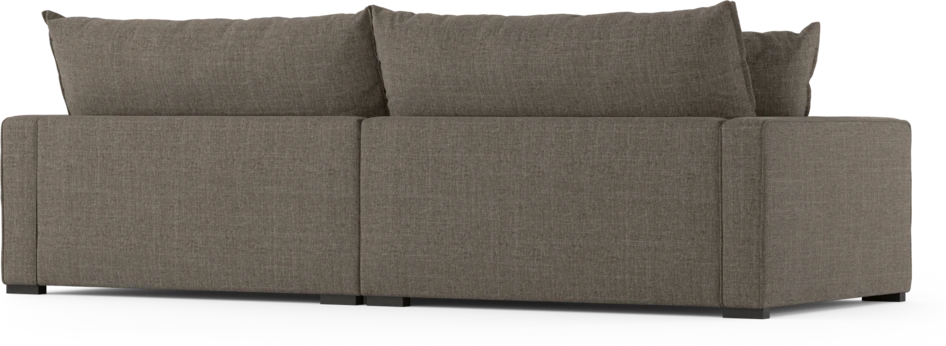 Rossi - 4-sits soffa - Brun