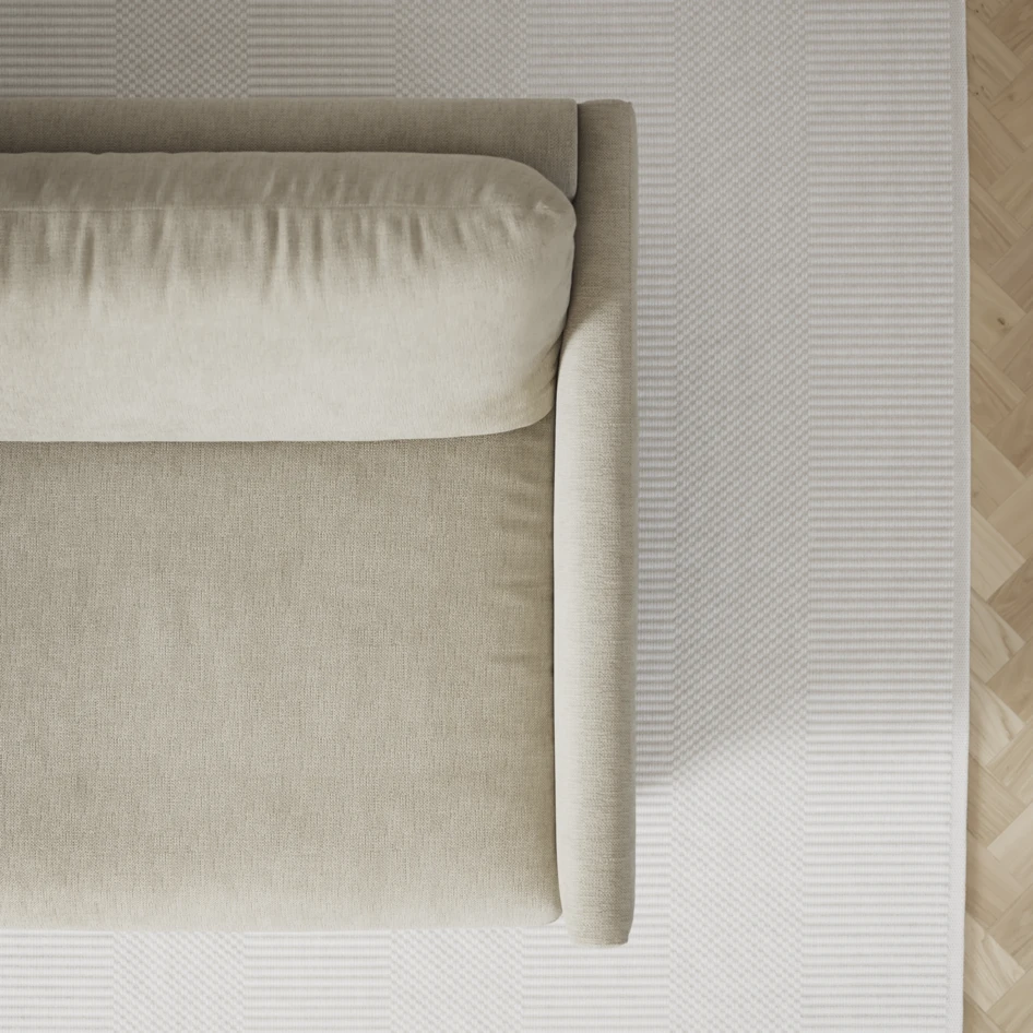 Madison - 2-sits soffa med divan vänster och schäslong höger - Beige