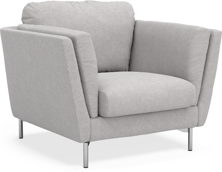 Madison Lux - Fåtölj, 70 cm - Grå