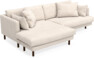 Harper - 4-sits med schäslong XL vänster - Beige