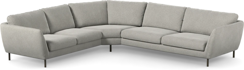 Madison Lux - Hörnsoffa 2+3-sits, hörn 2 - Grå