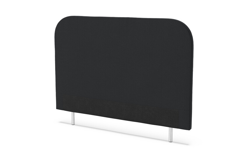 Curve - Sänggavel, B 160-210 cm - Grå