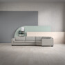 Nevada - 3-sits soffa med cosy hörn höger - Beige