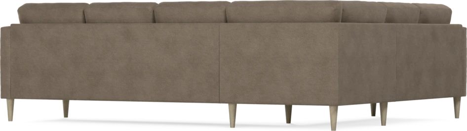 Eden - Hörnsoffa, 2+3-sits - Brun
