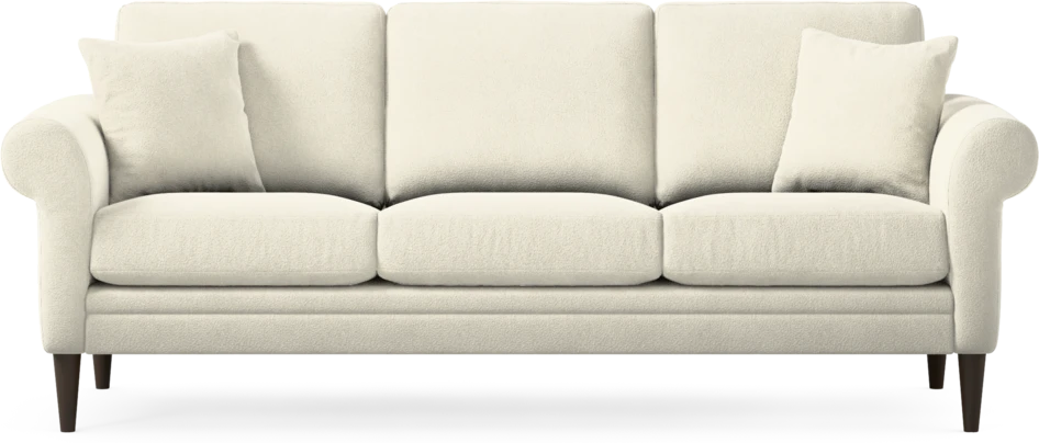 Eden - 3-sits soffa - Vit
