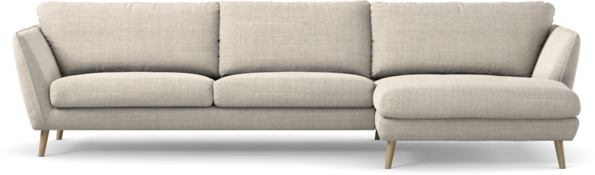 Madison - 3-sits soffa med schäslong höger - Beige