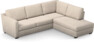 Friday - 2,5-sits soffa med divan höger - Beige