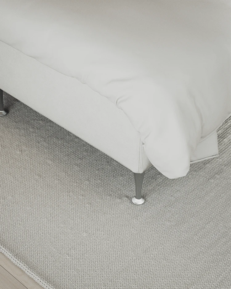Delux Sense - Kontinentalsäng, enkelsäng 120 cm med bäddmadrass och sängben - inspiration