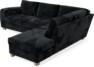 Friday - 2,5-sits soffa med divan höger - Blå