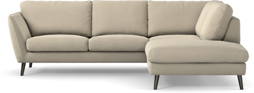 Madison Lux - 2-sits soffa med divan höger - Beige