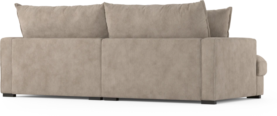 Rossi - 3-sits soffa, hel dyna - Beige
