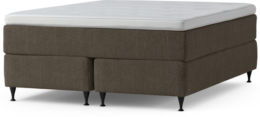 Delux Exclusive - Kontinentalsäng, dubbelsäng med bäddmadrass och sängben