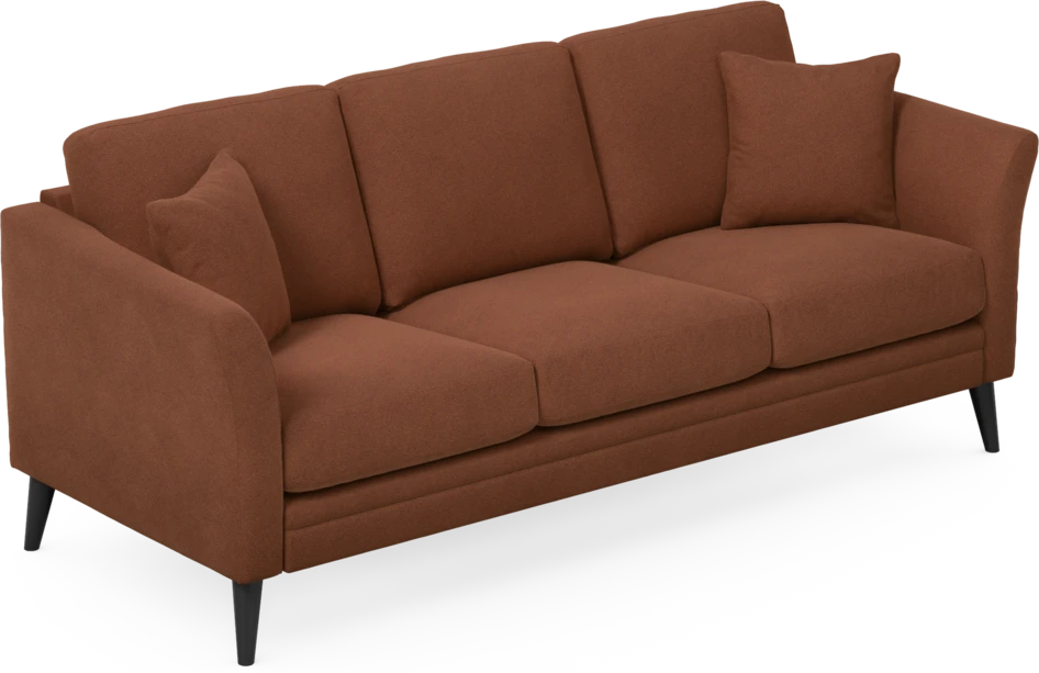 Eden - 3-sits soffa - Orange