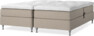 Delux Sense - Ställbar säng, dubbelsäng med bäddmadrass - Beige