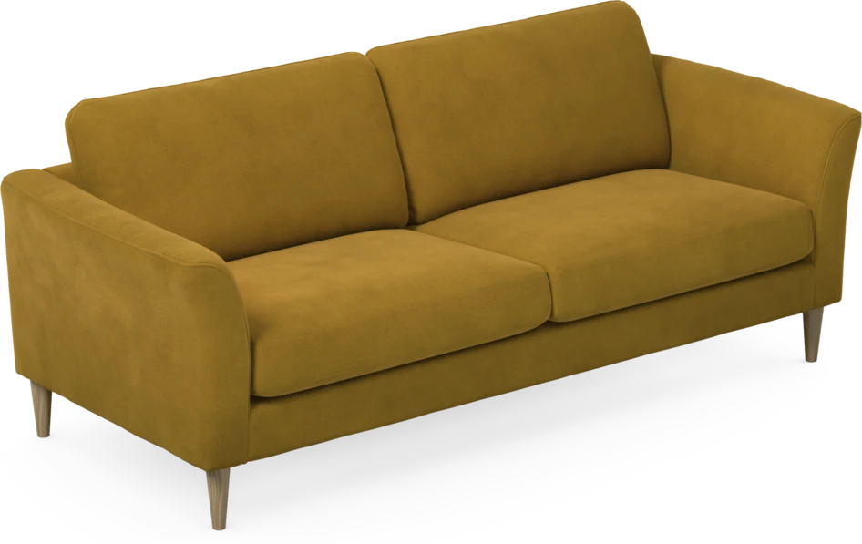 Bridge - 3-sits soffa - Gul