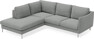 Madison - 2-sits soffa med divan vänster - Grå