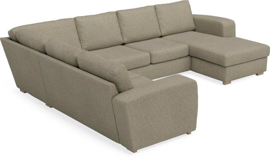 Friday - Hörnsoffa, 2+3-sits med schäslong höger - Beige