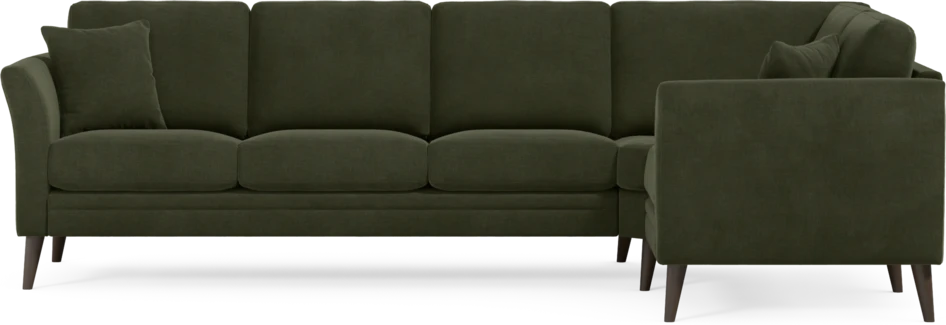 Eden - Hörnsoffa, 3+1-sits - Grön