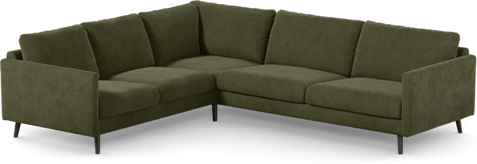 Madison Lux - Hörnsoffa 2+3-sits, hörn 1 - Grön