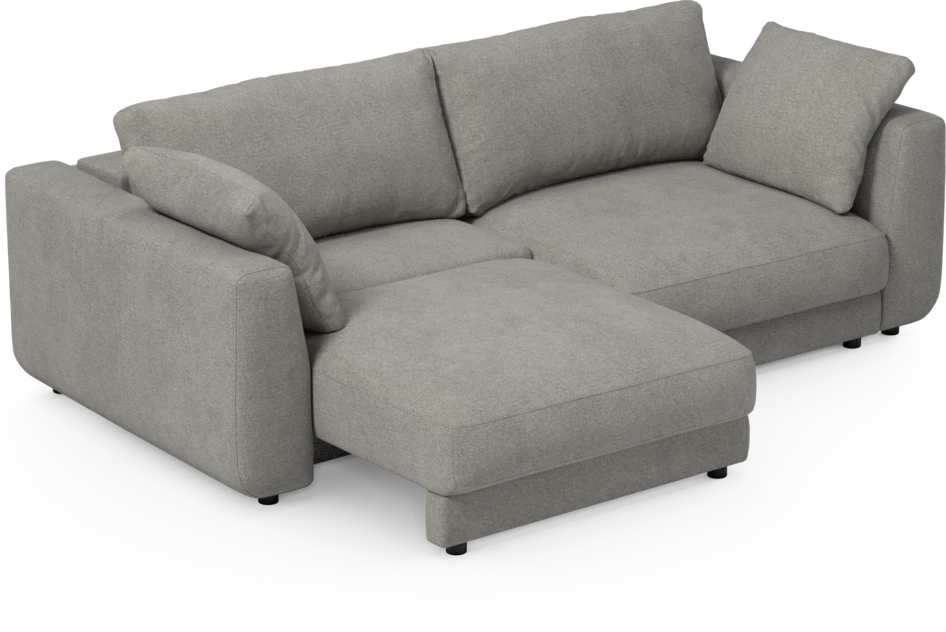 Amie - Bäddsoffa 3-sits - Grå