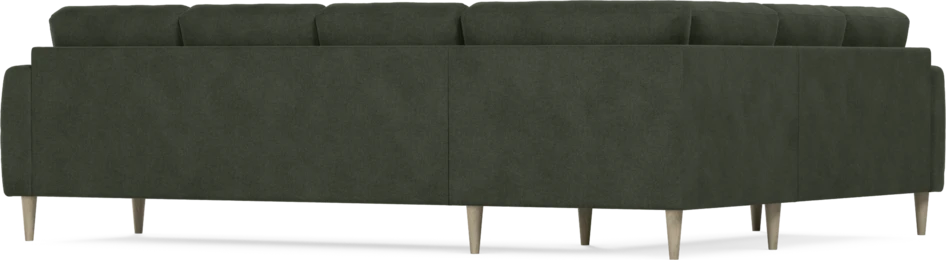 Eden - Hörnsoffa, 2+3-sits - Grön