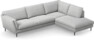 Madison Lux - 3-sits soffa med divan höger - Grå