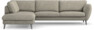 Madison Lux - 3-sits soffa med divan vänster - Vit