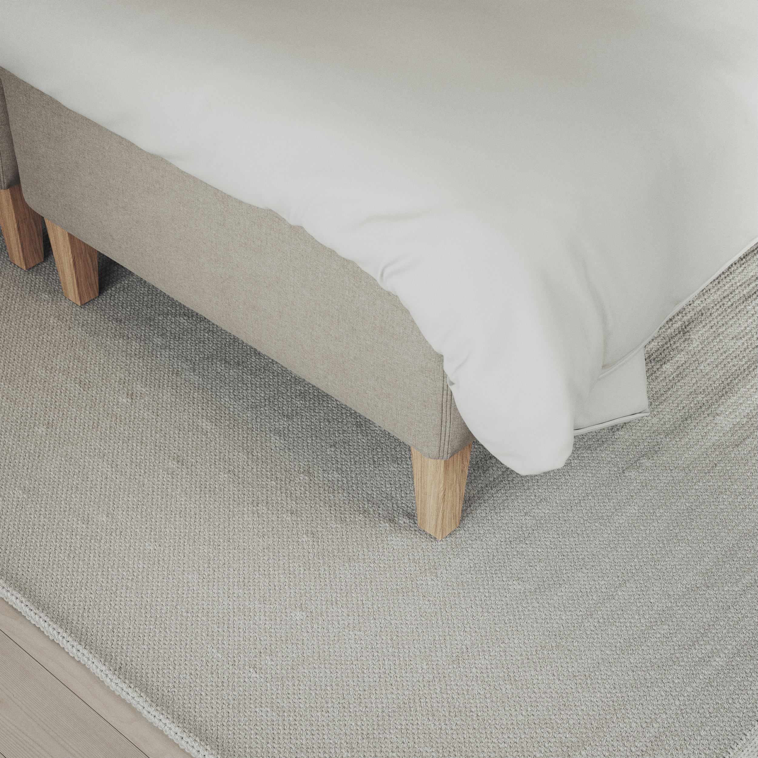 Delux Sense - Ställbar säng, dubbelsäng med bäddmadrass och sängben - inspiration