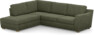 Friday - 2,5-sits soffa med divan vänster - Grön
