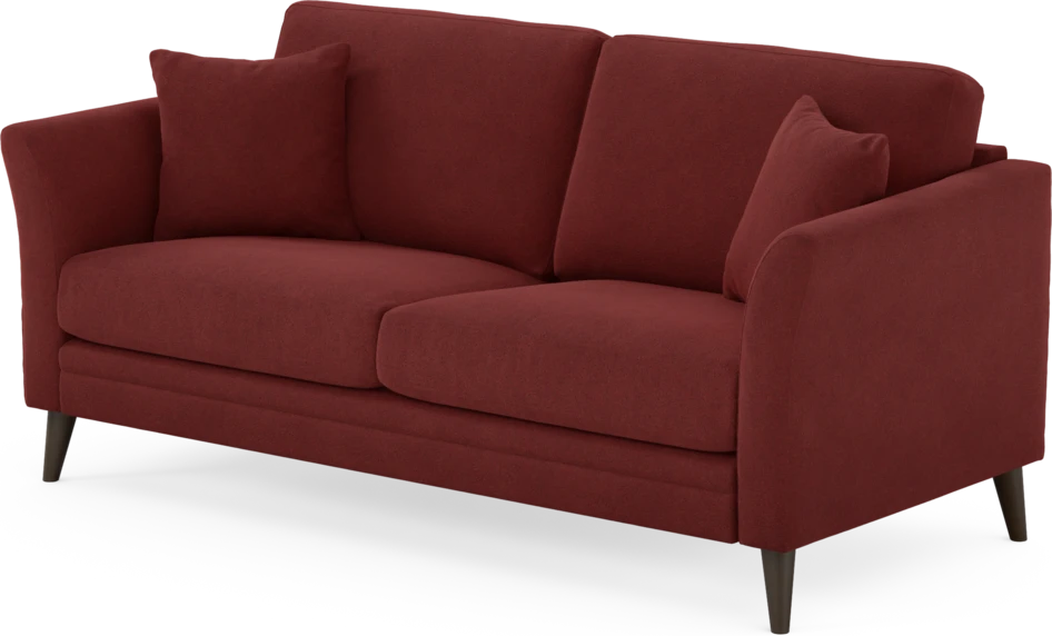 Eden - 2,5-sits soffa - Röd