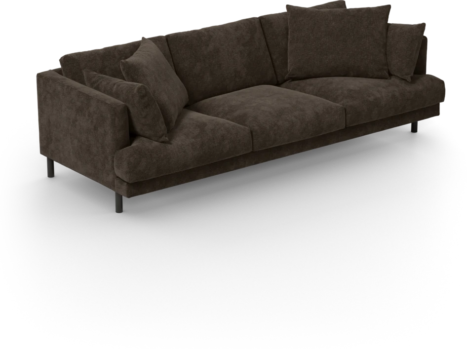 Harper - 4-sits soffa - Brun