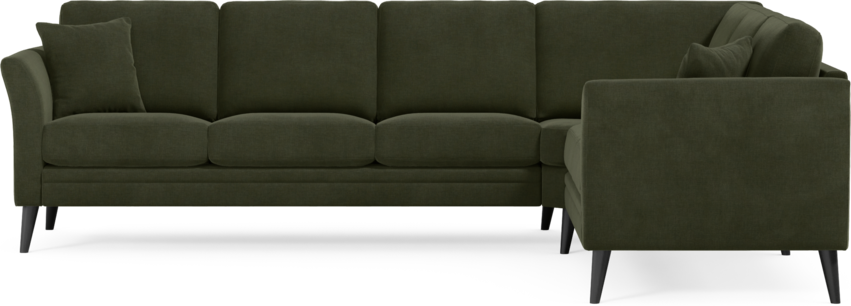 Eden - Hörnsoffa, 3+2-sits - Grön